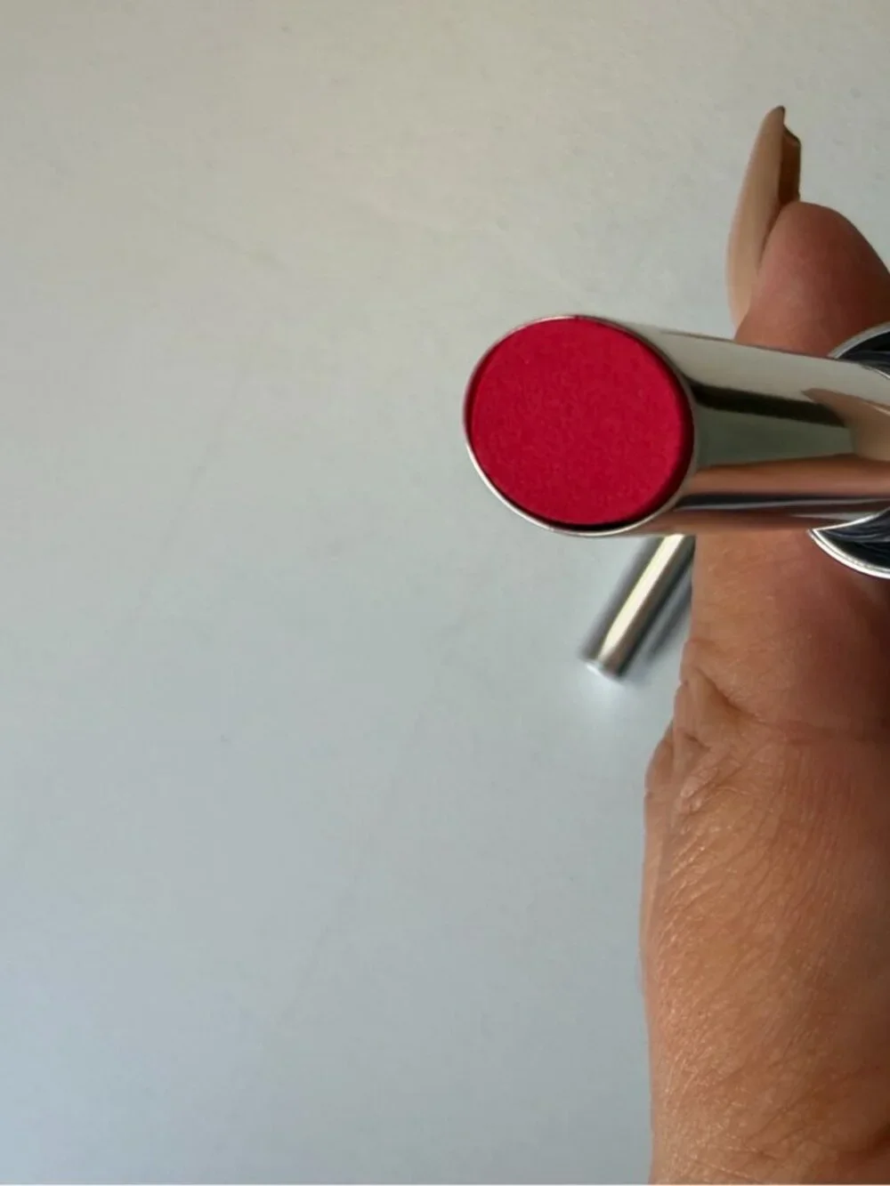 MAC Locked Kiss 90 TABOO 24 HR Lipstick 0.06 OZ NIB Bright Bold Long Wear new